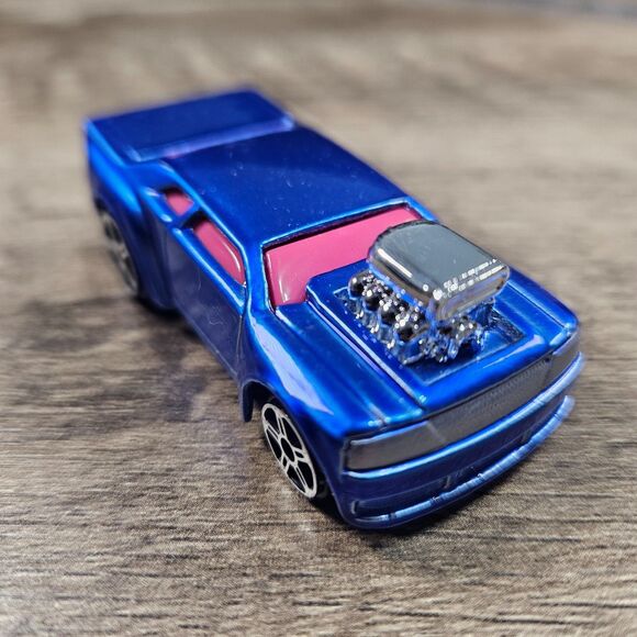 Maisto Whiplash Blue Diecast 1/64 Mattel Loose Toy Car - Picture 2 of 6